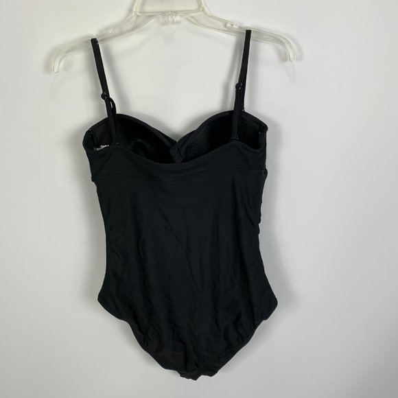 Old Navy Black Slimming Medium Swim Suit - Picture 4 of 6